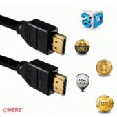 Hdmi Kablo Erkek Erkek 50 Cm Kısa Kablo Altın Uç 2160P Destekler - 1