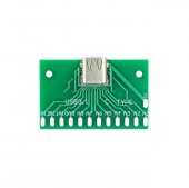 Type C Usb 3 1 Dişi Adaptör Konnektör Bağlantı Port 40X25 MM 24Pin thumbnail 1