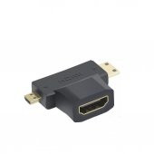 Hdmi To Mini Hdmi Ve Micro Hdmi Çevirici Adaptör Mini Micro Hdmi 552902755 - 1