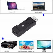 Turbosepet Displayport To Hdmi 4K Çevirici Dönüştürücü Adaptör 3D 4K Destek 552902754 - 3