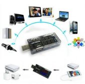 Usb Akım Ölçer Çift Usb Çıkışlı Voltmetre Ampermetre Ölçüm Aleti - 3
