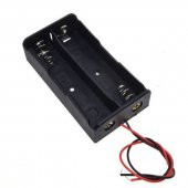 Lityum Lion Şarj Kiti 2X 18650 Pil Kutusu 2Li Pil Yuvası Kablolu thumbnail 1