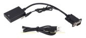 Vga To Hdmi Kablo Dönüştürücü Projeksiyon Tv Görüntü Ses Çevirici - 2