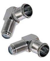 F Konnektör L Fiş Quick Dişi Erkekek L Tip F Hızlandırıcı Uydu Jakı thumbnail 3