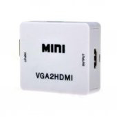 Turbosepet Vga To Hdmi Çevirici Dönüştürücü Projeksiyon Aktarma + Ses 552901771 - 1