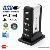 7 Port Usb Çoklayıcı Usb Hub Adaptörlü Pc Notebook Usb Dağıtıcı (552901726) - 1