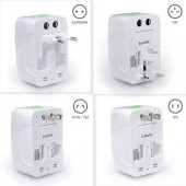 Unıversal Fiş Priz Çevirici Adaptör Dönüştürücü - 5