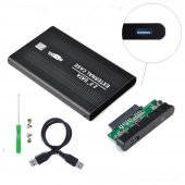 Vigor 2.5" inç Hdd Kutusu Usb 3.0 Ssd Harddisk Harici Kutu Metal Kasa - 1