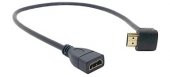 90 Derece Hdmi Uzatma Kablosu - 60Cm - 2