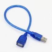 Kısa Usb Uzatma Kablosu - Gerçek Usb 2.0 - 30 Cm - 1