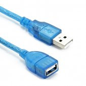 60 Cm Usb Uzatma Kablosu - Usb Erkek Usb Dişi thumbnail 3