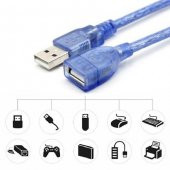 60 Cm Usb Uzatma Kablosu - Usb Erkek Usb Dişi thumbnail 5