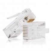 Rj45 Cat6 Altın Uçlu Jack Konnektör 50 Adet - 5
