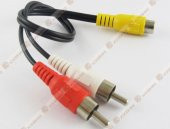 Anfi Y Kablo 2 Erkek Rca To 1 Dişi Rca Kablo - 2
