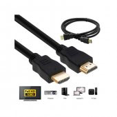 50 Cm Kısa Hdmi Kablo Uydu Alıcısı Ps3 Full Hd 3D Destekli - 1