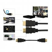 50 Cm Kısa Hdmi Kablo Uydu Alıcısı Ps3 Full Hd 3D Destekli - 4