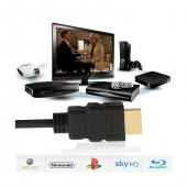 50 Cm Kısa Hdmi Kablo Uydu Alıcısı Ps3 Full Hd 3D Destekli - 5