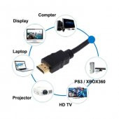 50 Cm Kısa Hdmi Kablo Uydu Alıcısı Ps3 Full Hd 3D Destekli - 8