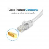 Cat6 Kablo Internet Ethernet Adsl Kablosu Fabrikasyon 15 Metre thumbnail 4