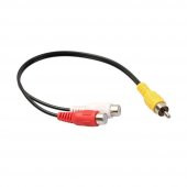 Anfi Y Kablo 1 Erkek Rca To 2 Dişi Rca Lale Kablo - 4