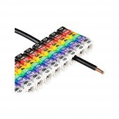 Kablo Etiketi Numaratör Rj45 Cat5 Cat6 Rg6 Kablo Numaralandırma thumbnail 3