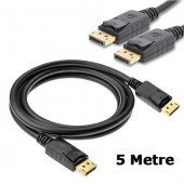 Displayport To Display Port Bağlantı Kablosu Dp Erkek 5 Metre - 1