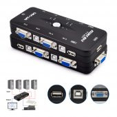 4 Port Usb Kvm Switch 4 Pc Kasa Tek Kontrol thumbnail 1