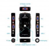 4 Port Usb Kvm Switch 4 Pc Kasa Tek Kontrol thumbnail 4