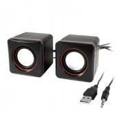 Usb Kablolu Hoparlör 1+1 Usb Speaker - 8