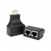 Wozlo Hdmi Extender RJ45 Cat5e CAT6 Kablo 30 M thumbnail 2