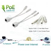 Ip Kameralar İçin Poe Enjektör - Poe Adaptör Set - 7
