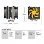 Intel 775 1155 1156 Cpu İşlemci Fanı 940 Pin Am2 Am3 Pc Cooler - 2