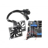 4 Pin Fan Power Güç Elektrik Soketi Çoklayıcı Kablo 10Cm - 3