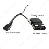 12Cm Kasa Fanı 15 Led Li 3D Görünüm Silikon Pad Yeşil thumbnail 4