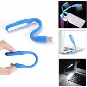 Usb Led Lamba Katlanabilir Pc Laptop Klavye Aydınlatma Mavi - 2