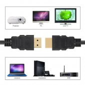 15M Metre Hdmi Kablo V1.4 Full Hd 3D Hdmi Lcd Pc Projeksiyon Uydu thumbnail 8