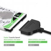 Usb 3.0 2.5 Inç Sata Ssd Hdd Hard Disk Kablosu Veri Aktarma - 2