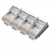 Cat6 Metal Rj45 Jack Konnektör Uç Ethernet Modem Jak 50 Adet thumbnail 6