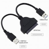 Usb 3.0 2.5 Inç Sata Ssd Hdd Hard Disk Kablosu Veri Aktarma - 9