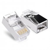 Cat6 Metal Rj45 Jack Konnektör Uç Ethernet Modem Jak 50 Adet thumbnail 7