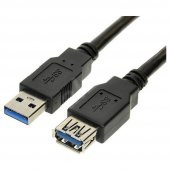 50Cm Usb 3.0 Uzatma Kablosu - Dişi Erkek Uzatma 0.5M - 3