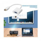 Hdmi To Vga Çevirici Kablo-Hdmı Vga Projeksiyon Notebok Pc Uyumlu - 3