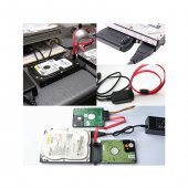 Usb Ide Sata Çevirici Dönüştürücü Hdd Cd/Dvd-Rom Harddisk Kablosu - 9