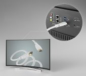 1.8M Metre Hdmi Kablo Ses Görüntü Full Hd 3D Lcd Pc Notebook thumbnail 5