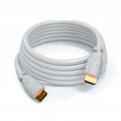 20M Metre Hdmi Kablo 3D Full Hd Beyaz Altın Uçlu Uydu Receiver thumbnail 2