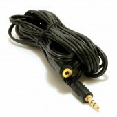 5M Aux Stereo 3.5Mm Ses Kulaklık Uzatma Kablosu Altın Uç 5 Metre - 3