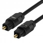 Fiber Optik Ses Kablosu Altın Uç 1 Metre Od:2.2 - 1
