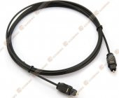 Fiber Optik Ses Kablosu Altın Uç 1 Metre Od:2.2 - 2