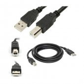 Usb 2.0 Yazıcı Kablosu Lazer Yazıcı Kablosu 1.8M Printer Kablosu - 1