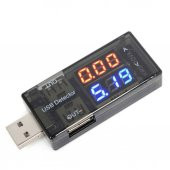 Usb Voltmetre, Usb Ampermetre, Usb Akım Ölçer - Çift Usb Çıkışlı N11.4047 thumbnail 1